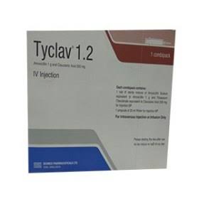 Picture of Tyclav 1.2 IV Injection